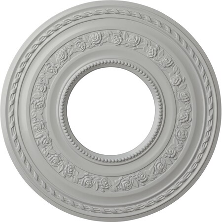 Ekena Millwork Anthony Ceiling Medallion (Fits Canopies up to 11 5/8"), 29 3/8"OD x 11 5/8"ID x 1 1/8"P, Frost CM29ATFRF